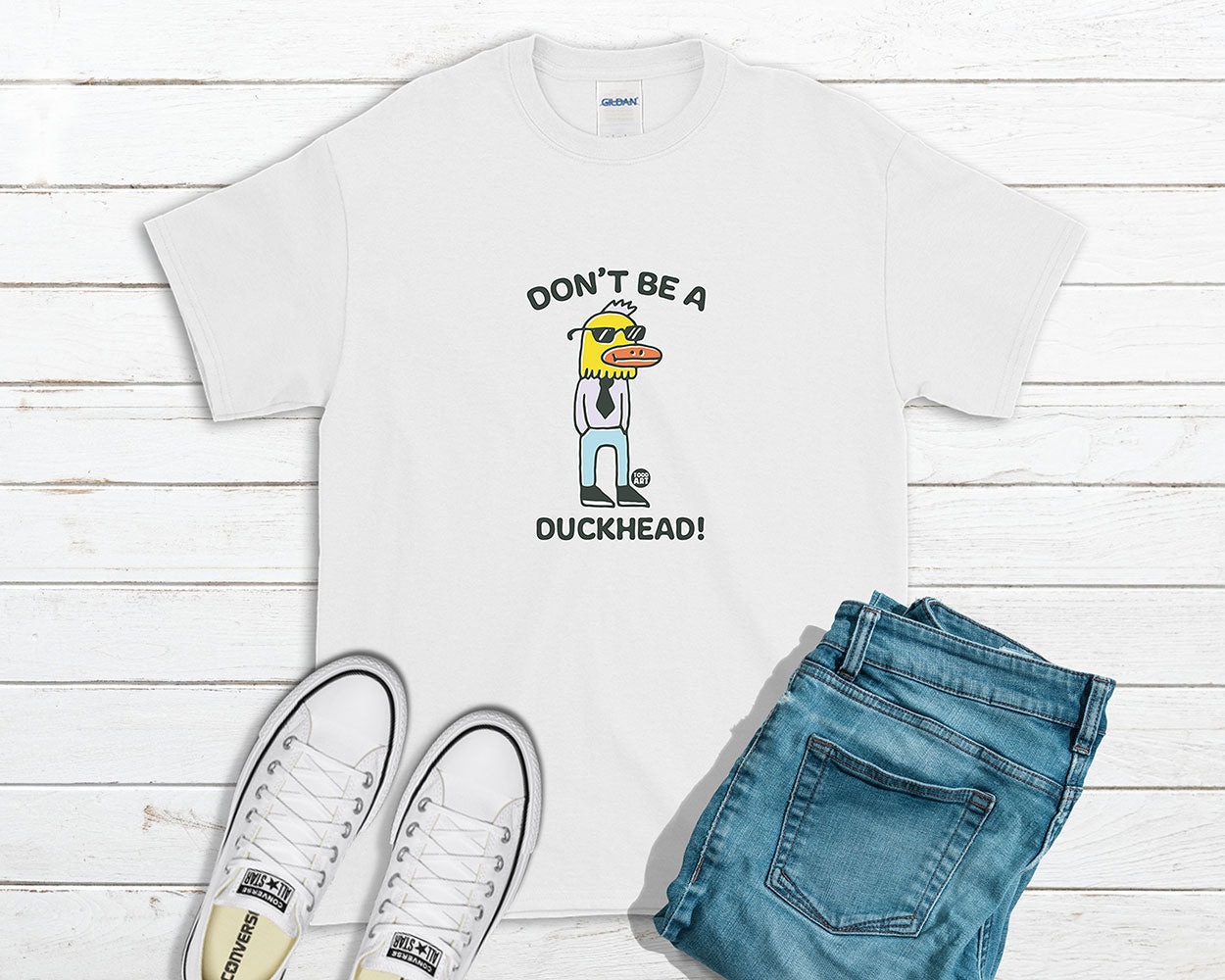 Todd Goldman Art Don't Be A Duckhead T-Shirt