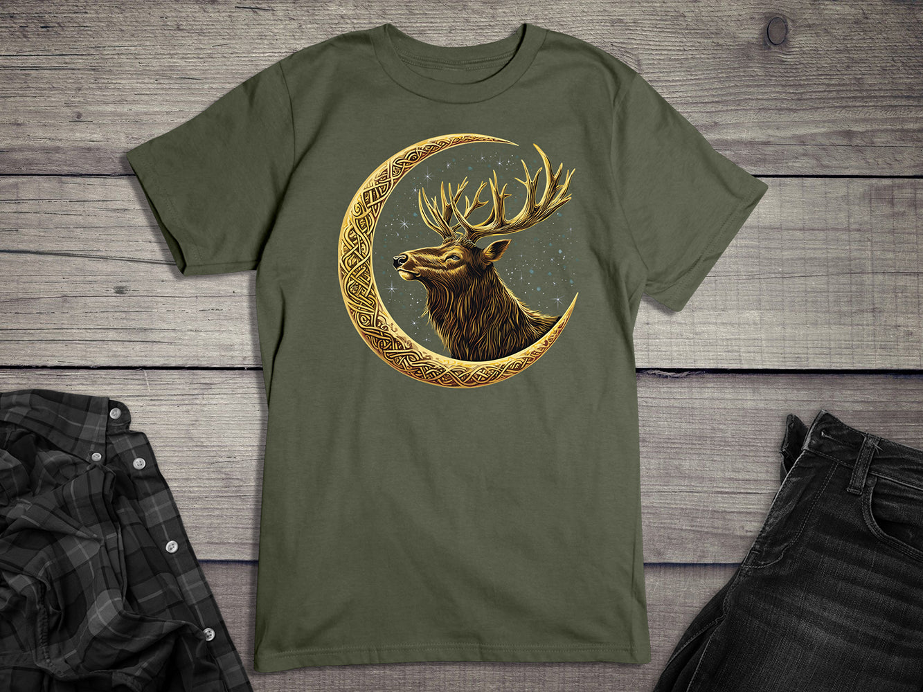 Celtic Elk T-Shirt