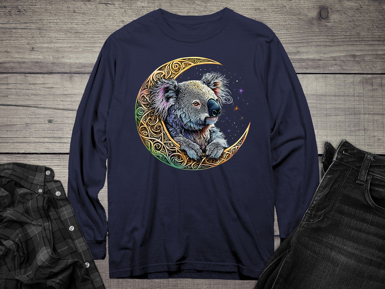 Celtic Koala Long Sleeve Tee