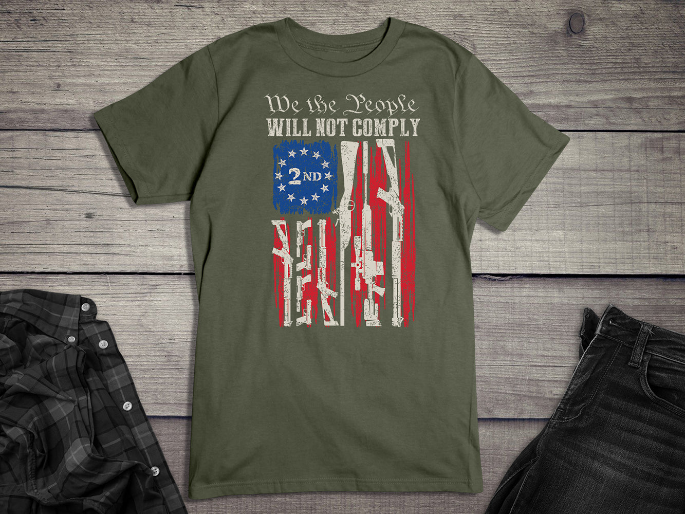 We The People Will Not Comply T-Shirt