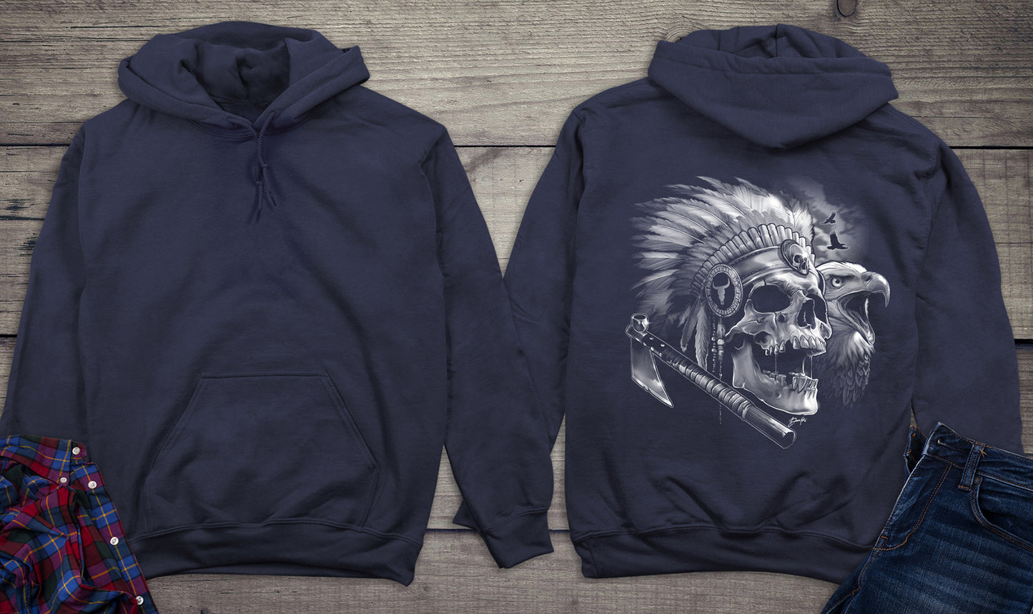 Chief Skull Eagle Hoodie