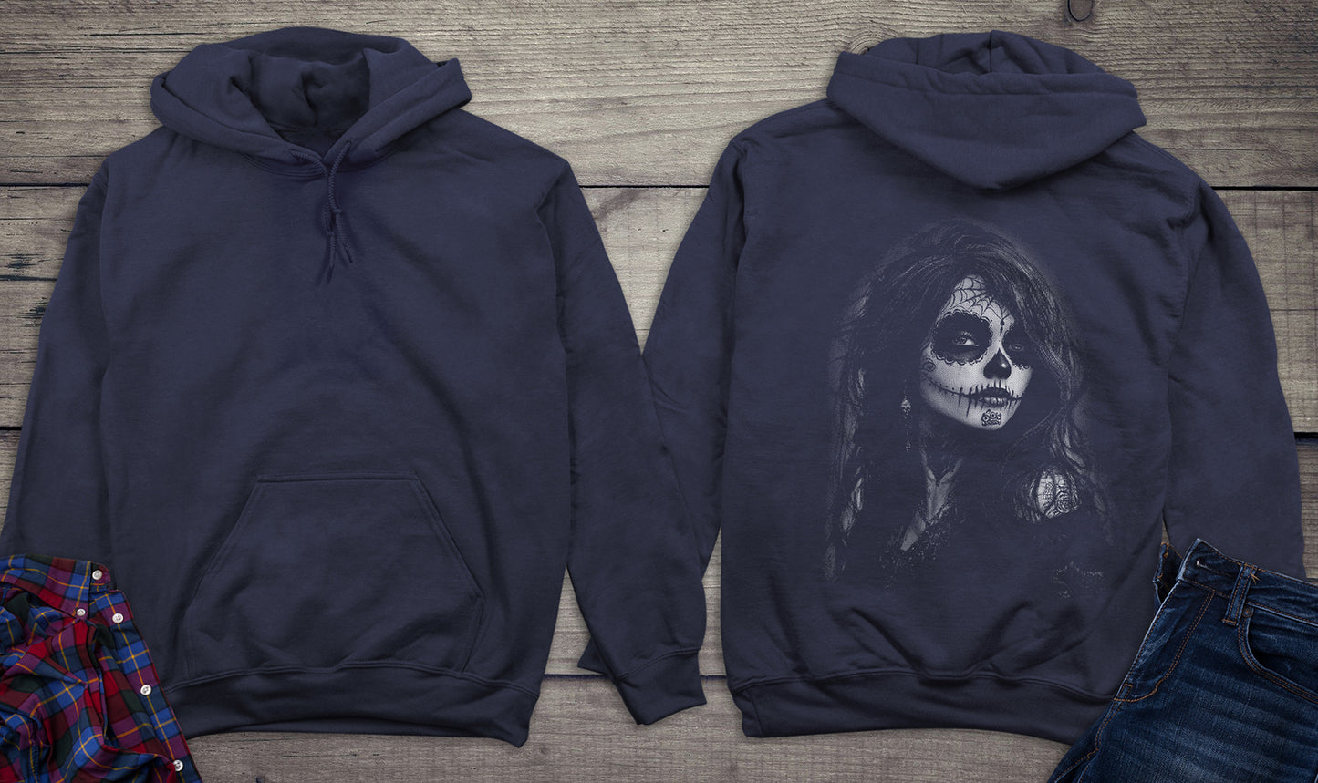Web Sugar Skull Hoodie