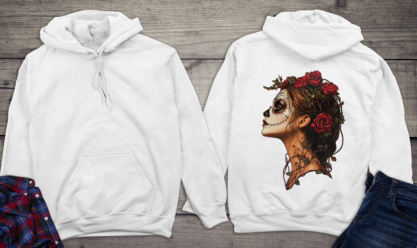 Sugar Skull Profile Hoodie