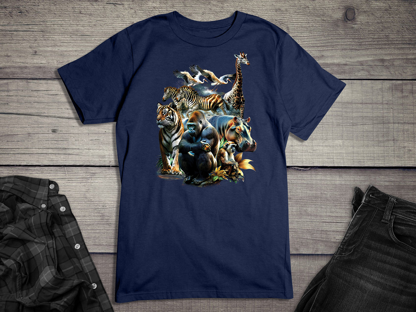 Zoo Collage T-Shirt