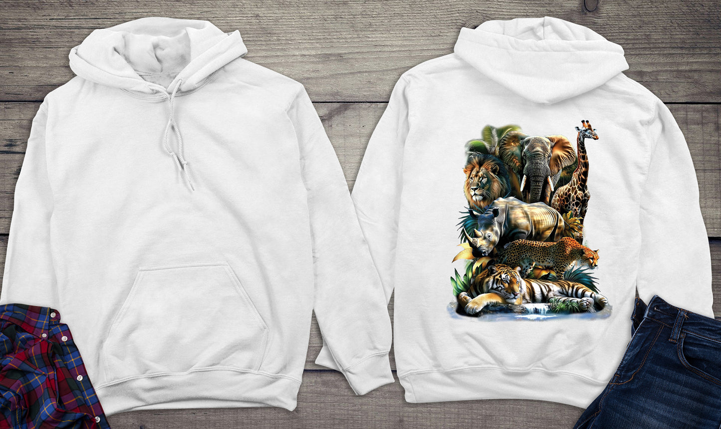 Exotic Collage Hoodie
