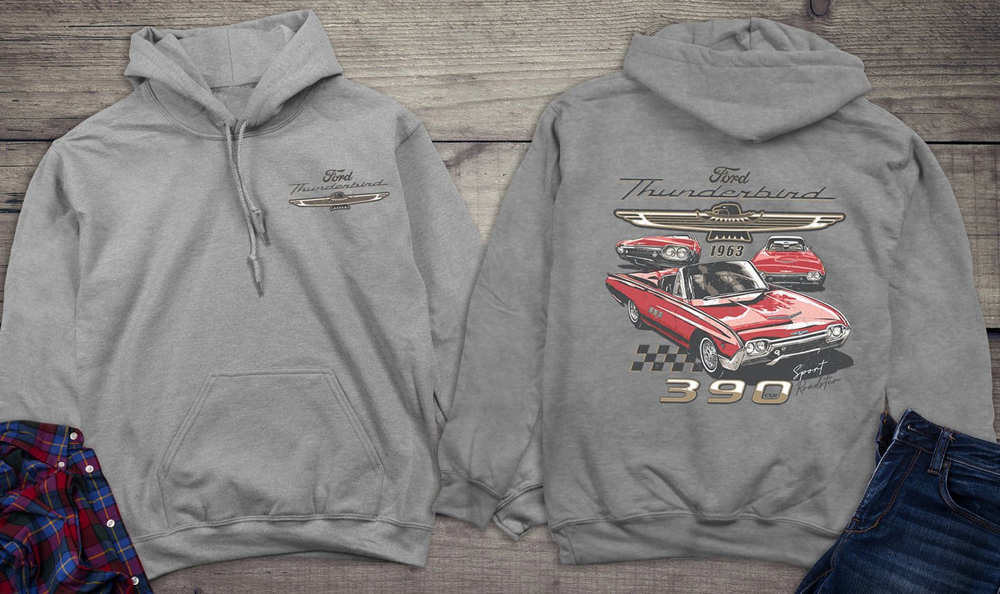 63 Thunderbird 390 With Crest Hoodie