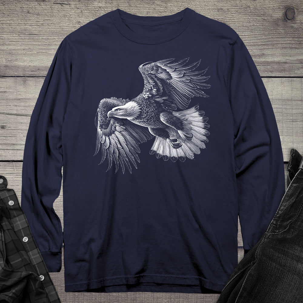 Flying Eagle Long Sleeve Tee