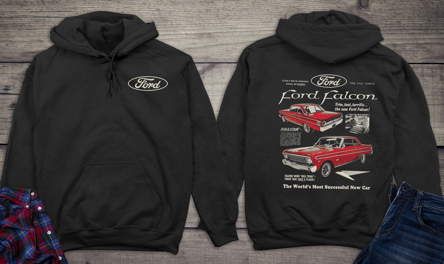 Ford Falcon With Crest Hoodie