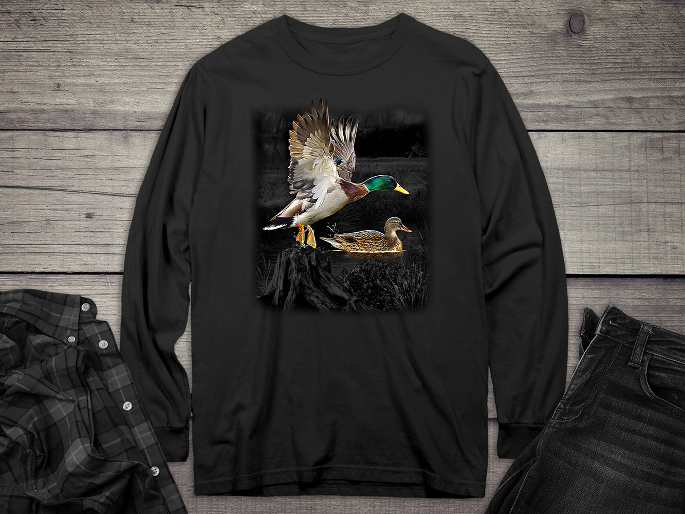 Duck Wilderness Long Sleeve Tee
