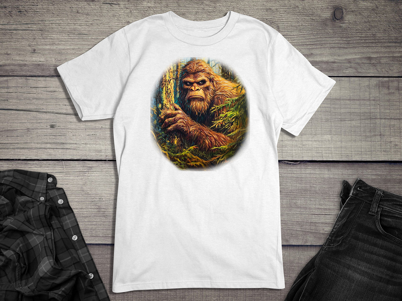 Bigfoot Trees T-Shirt