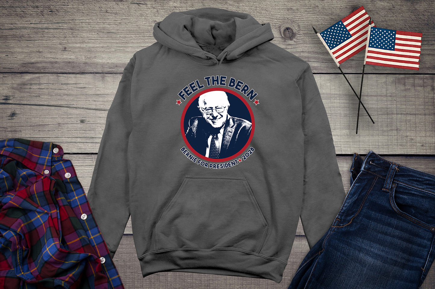 Feel The Bern Hoodie