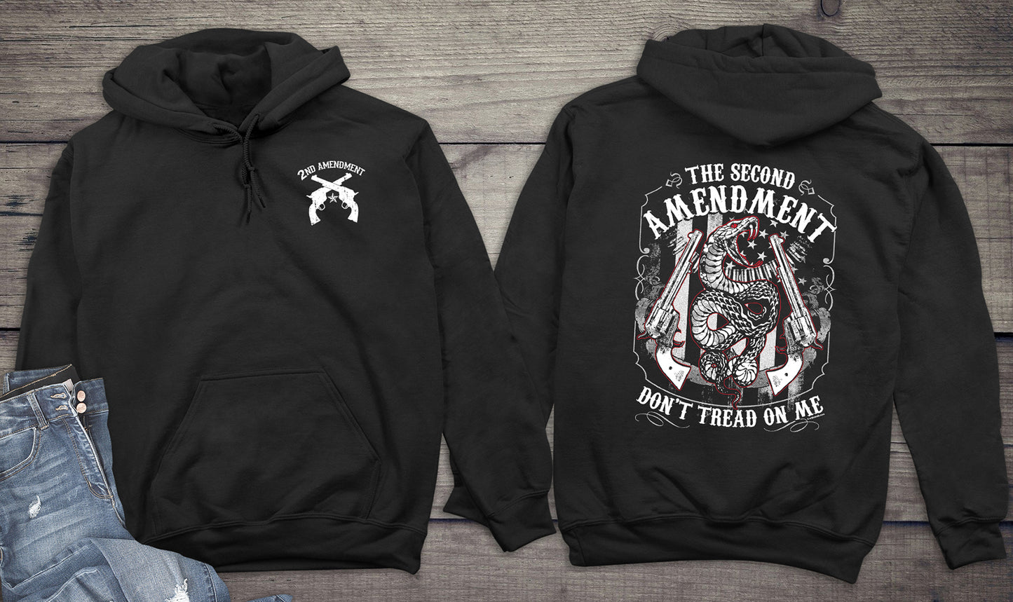 The Second Amendment With Crest Hoodie