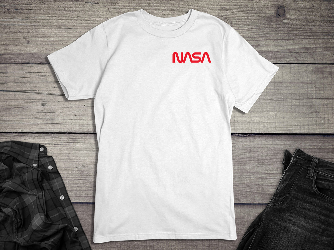 NASA Worm Crest T-Shirt