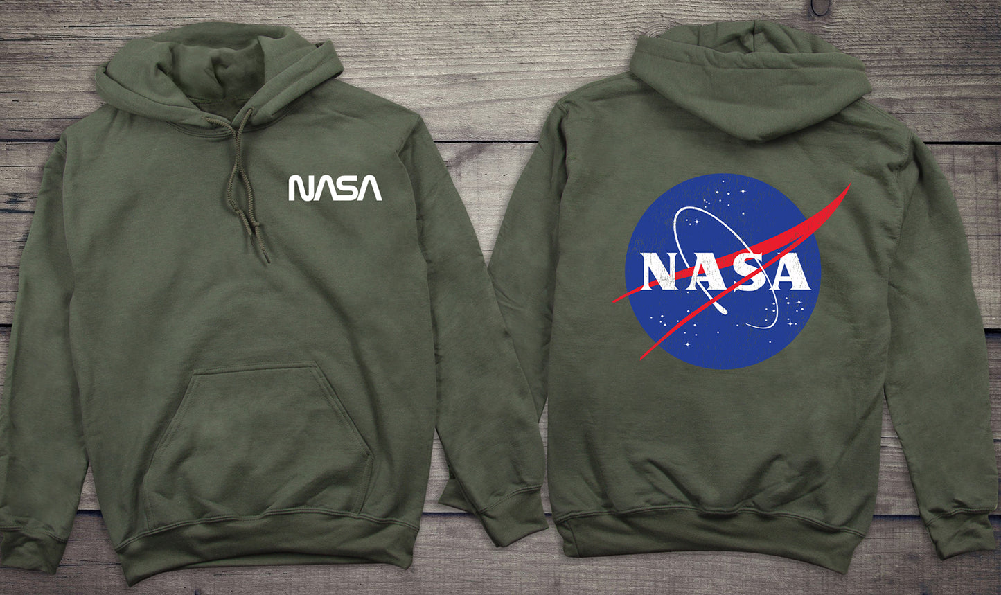 NASA Logo With Crest Hoodie