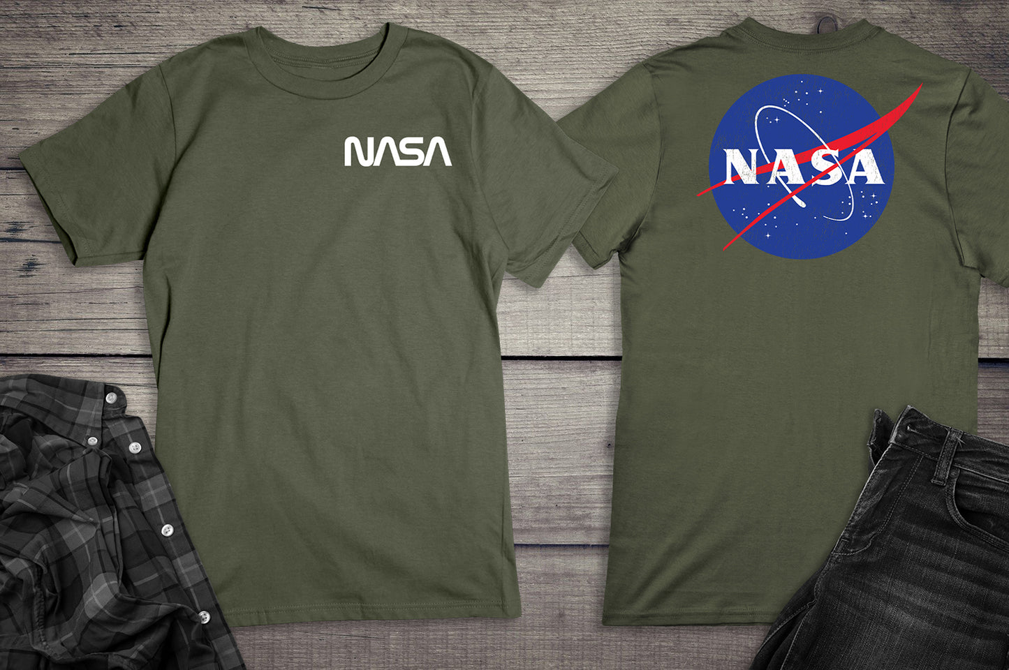 NASA Logo With Crest T-Shirt