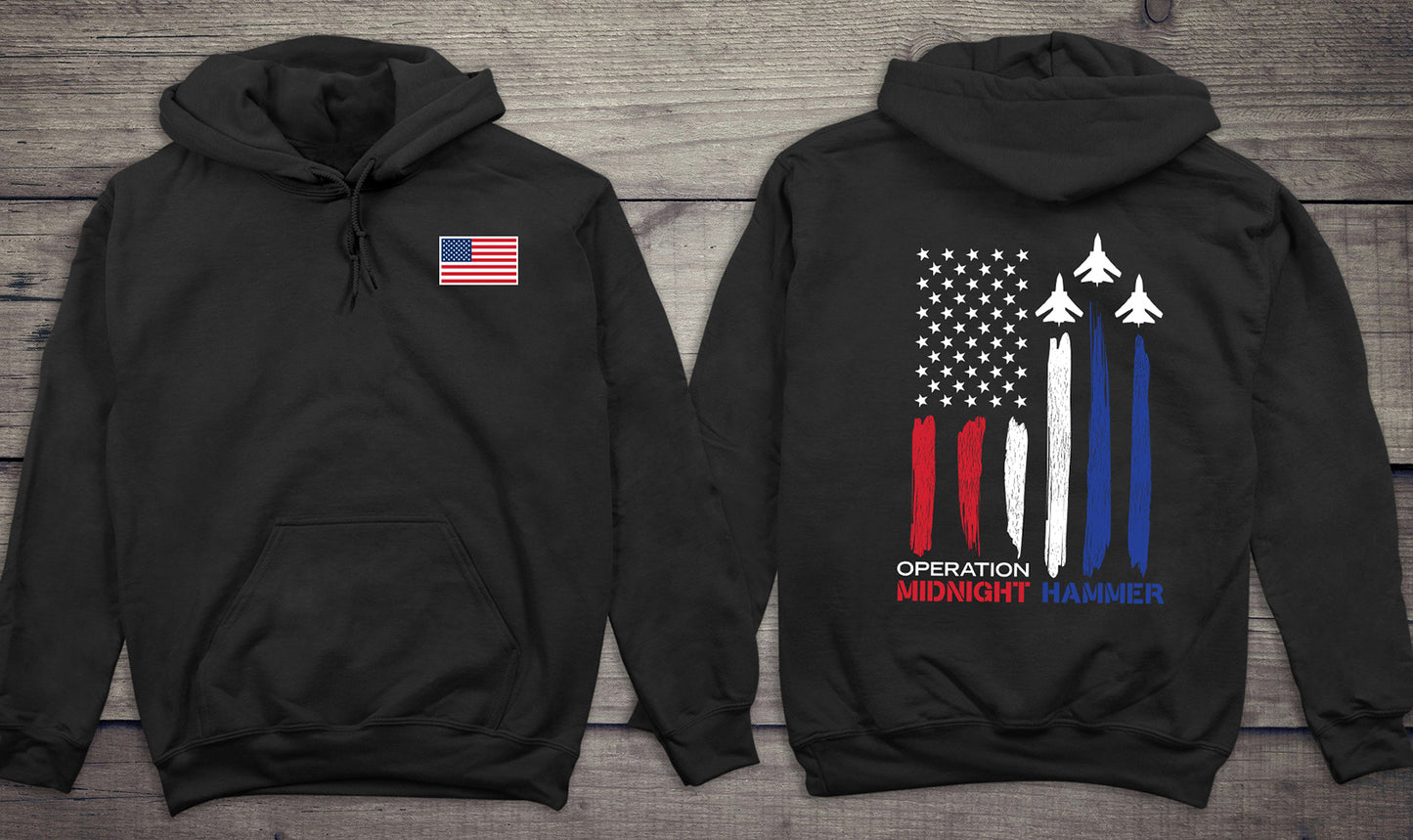 Midnight Hammer Jets With Crest Hoodie