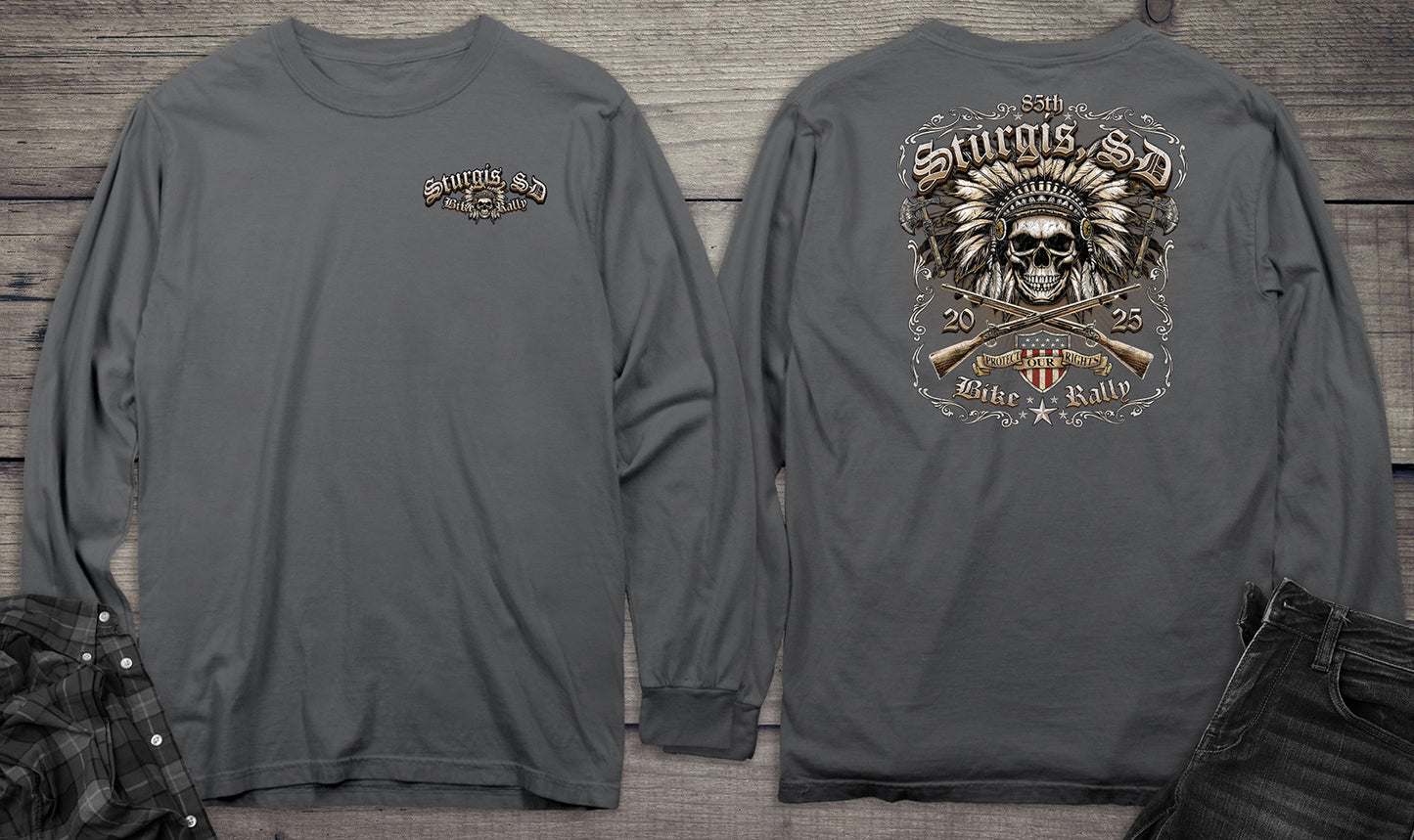 Sturgis Chief Skull Long Sleeve Tee