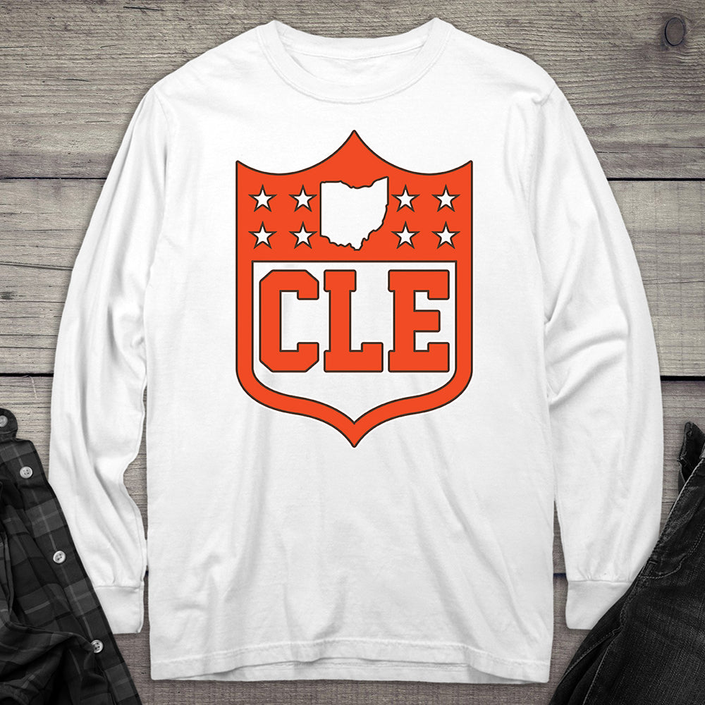 Cleveland Shield Long Sleeve Tee