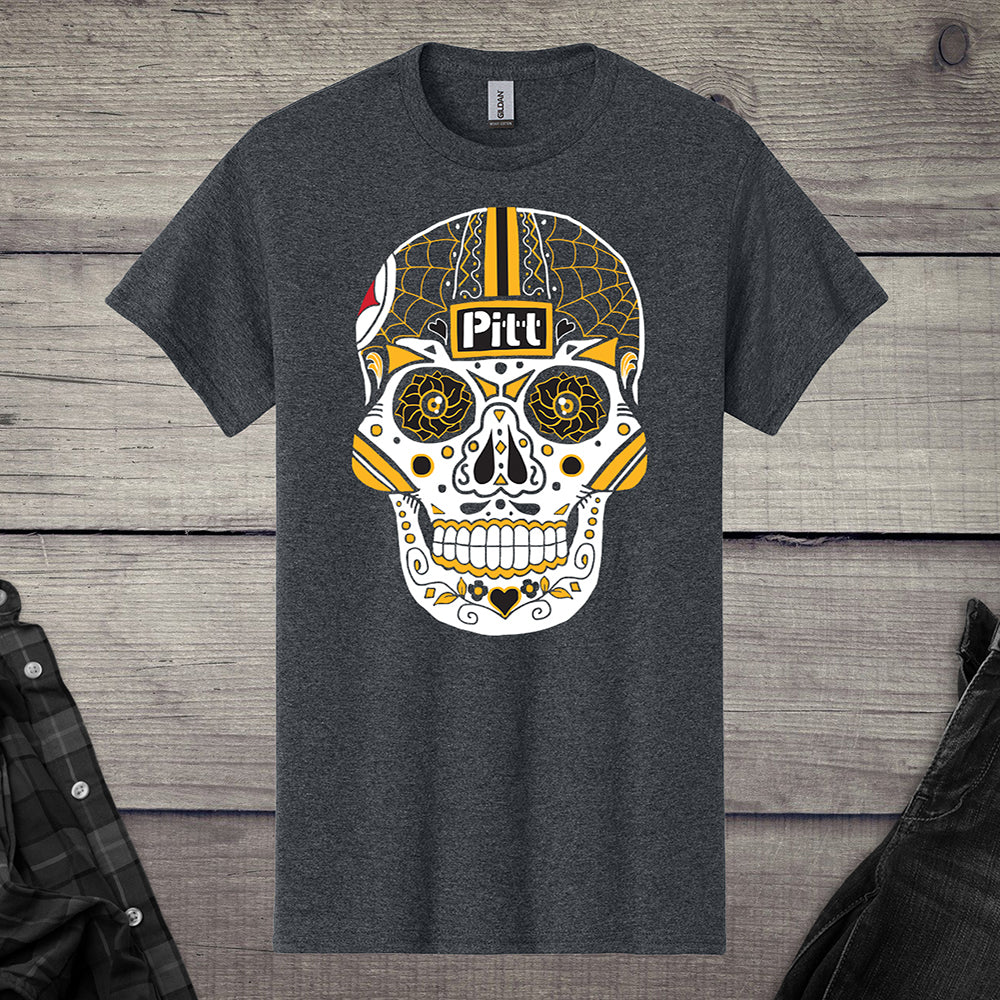 Pittsburgh Sugar Skull T-Shirt