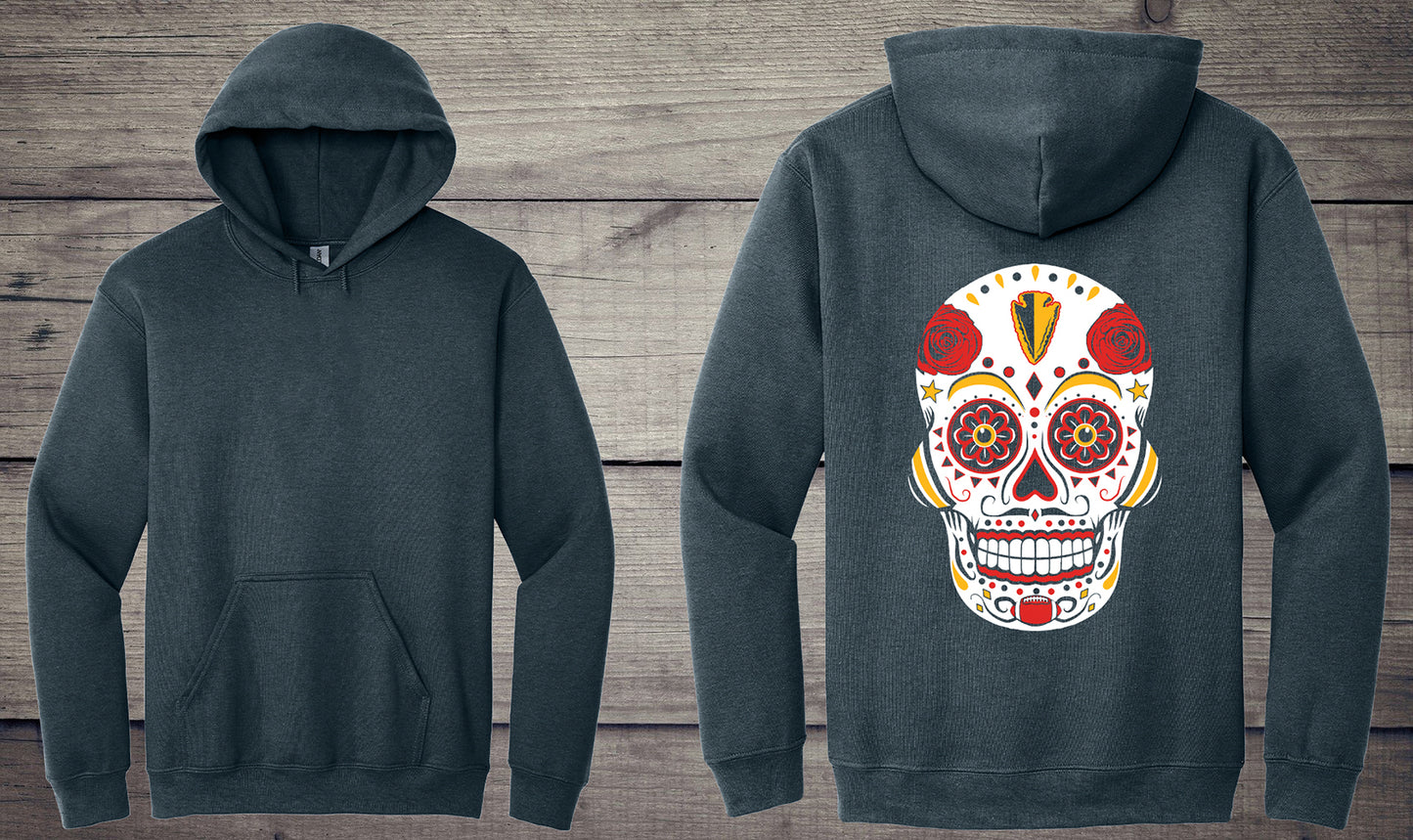 Kansas City Sugar Skull Hoodie