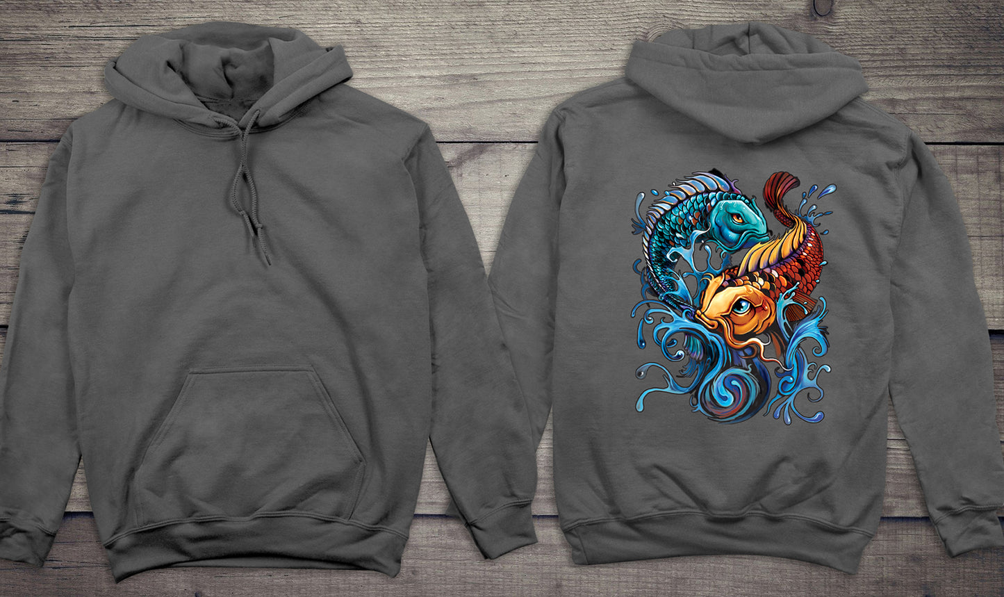 Yin Yang Koi Hoodie