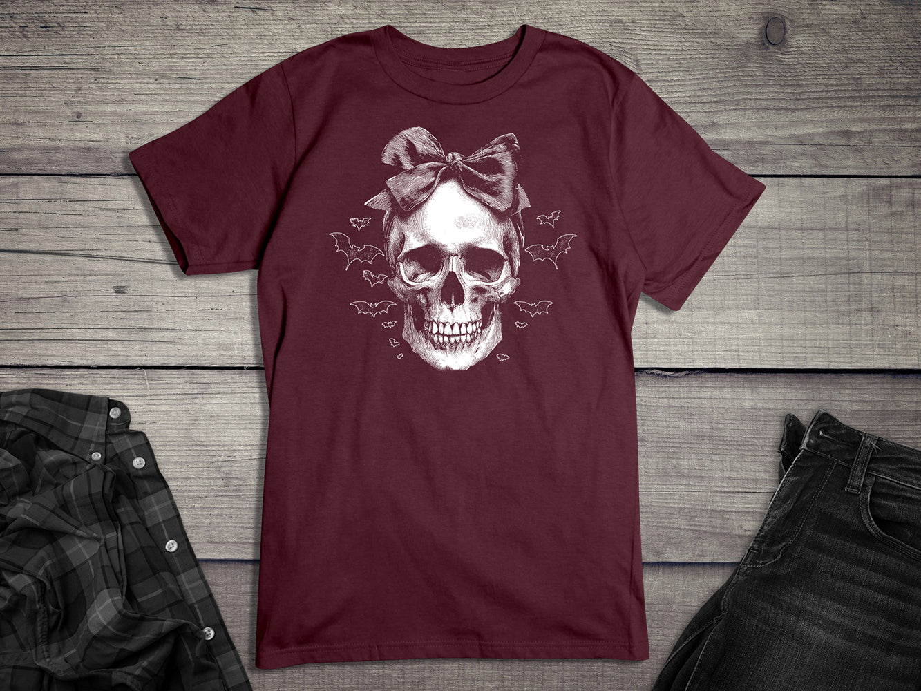 Bow Skull T-Shirt