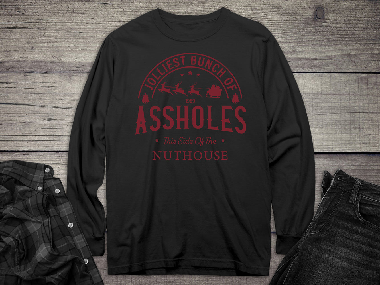 Jolliest Bunch Of Assholes Long Sleeve Tee