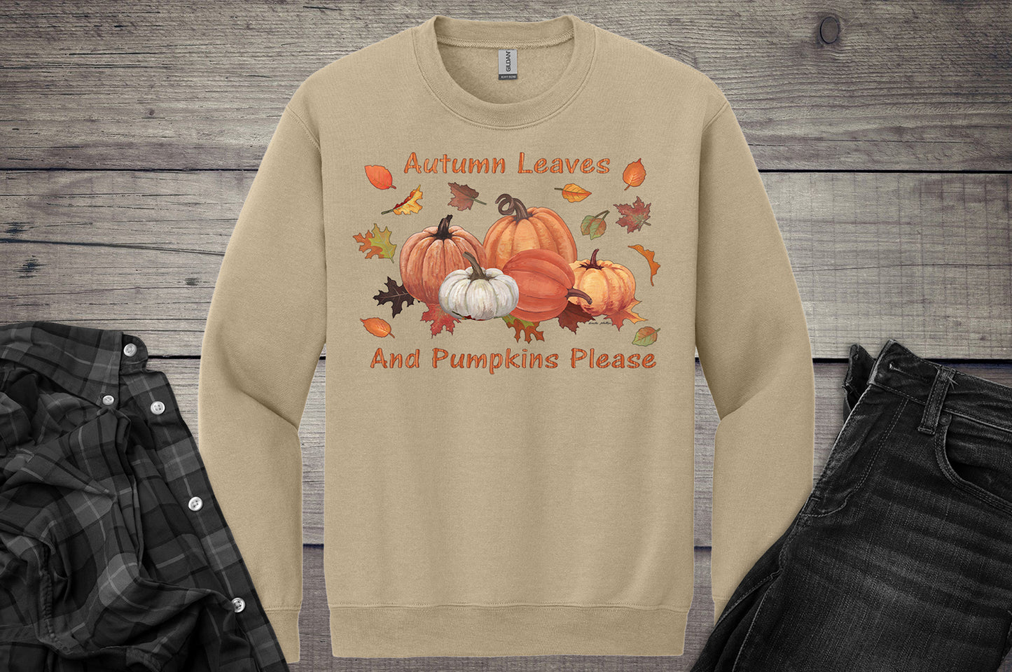 Pumpkin Please Crewneck Sweatshirt