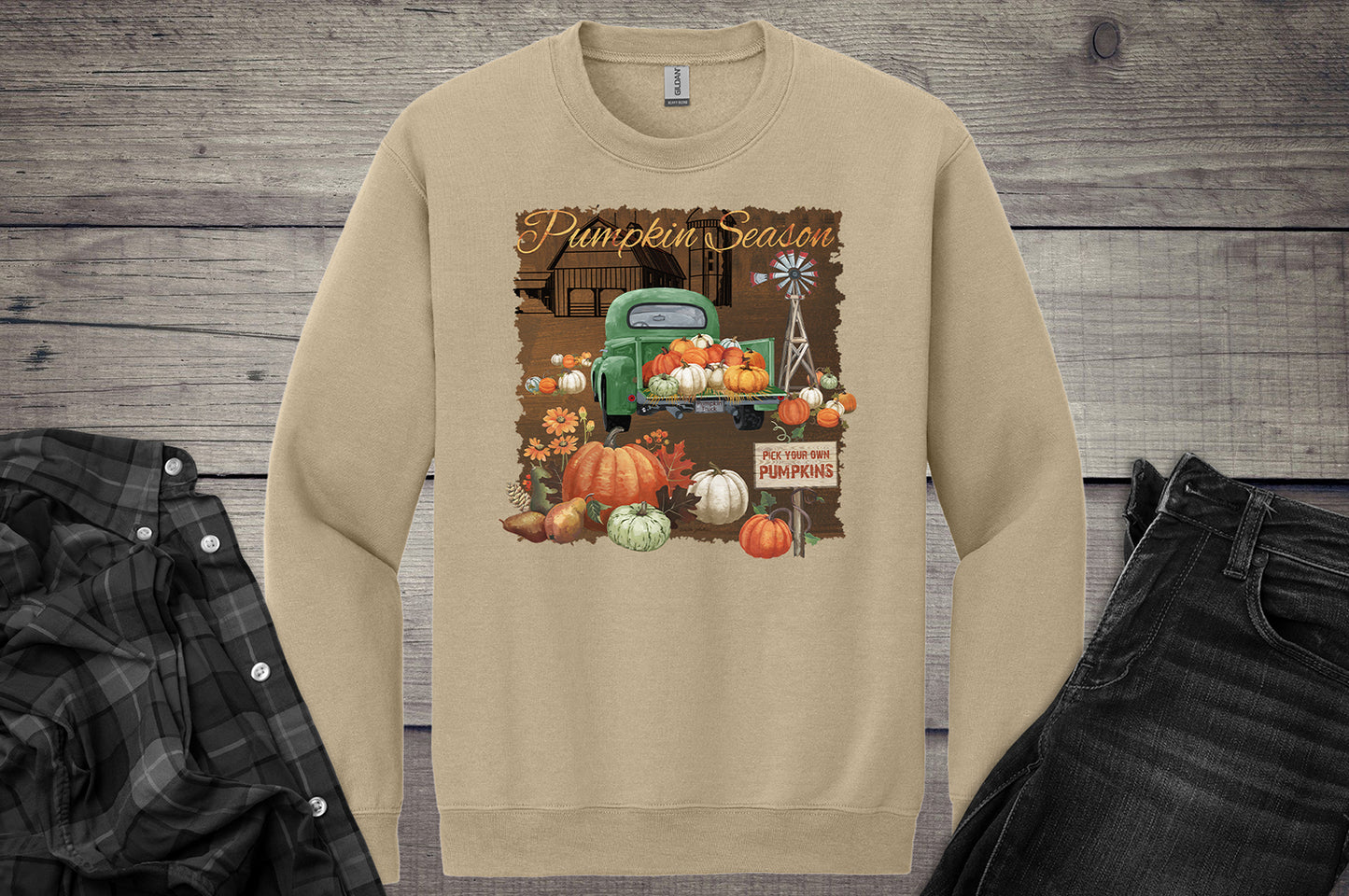 Pumpkin Season Crewneck Sweatshirt
