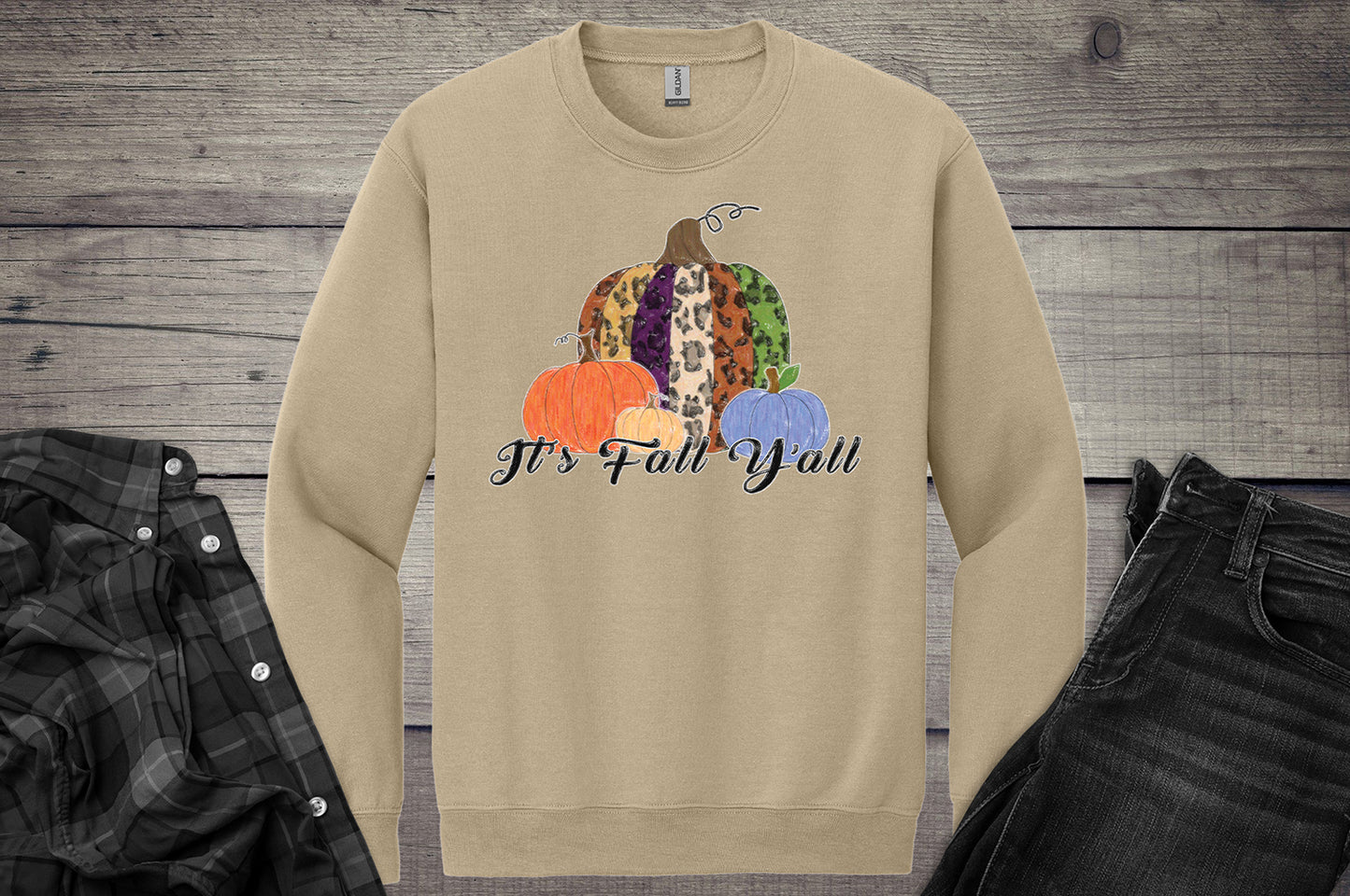 It's Fall Y'all Crewneck Sweatshirt