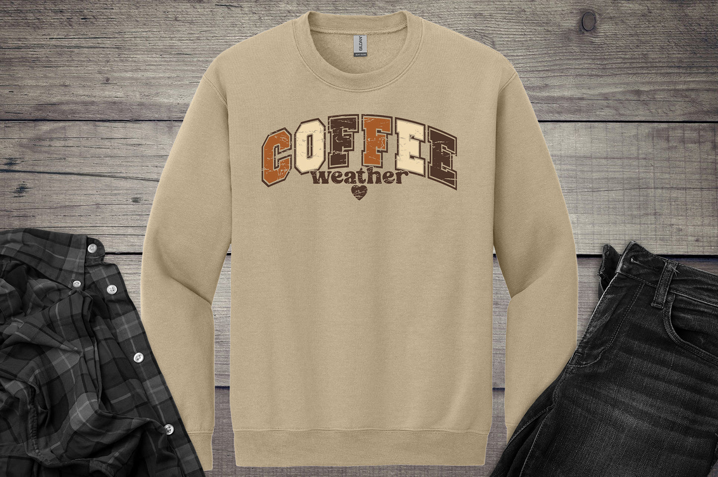 Coffee Weather Crewneck Sweatshirt