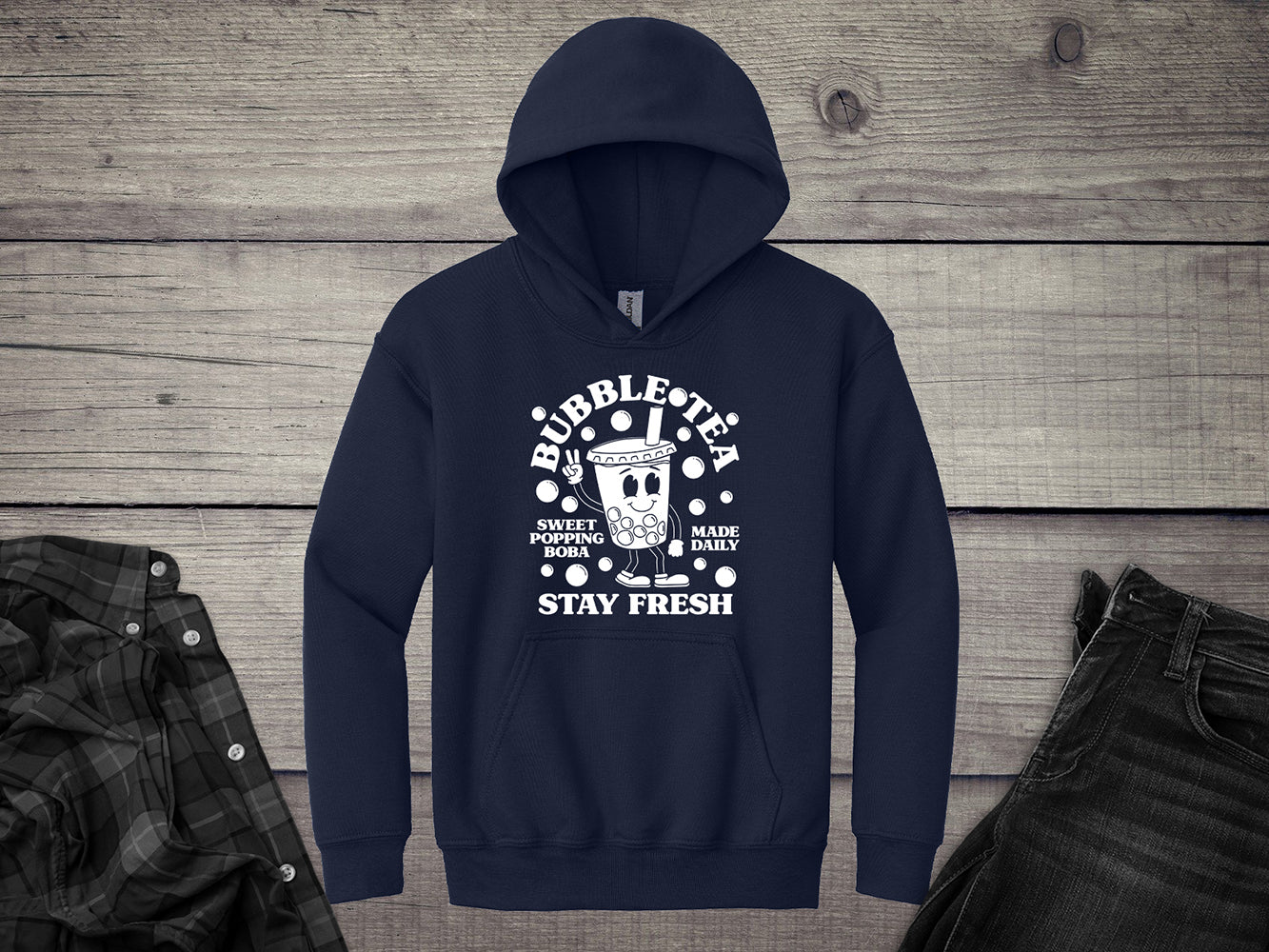 Bubble Tea Youth Hoodie