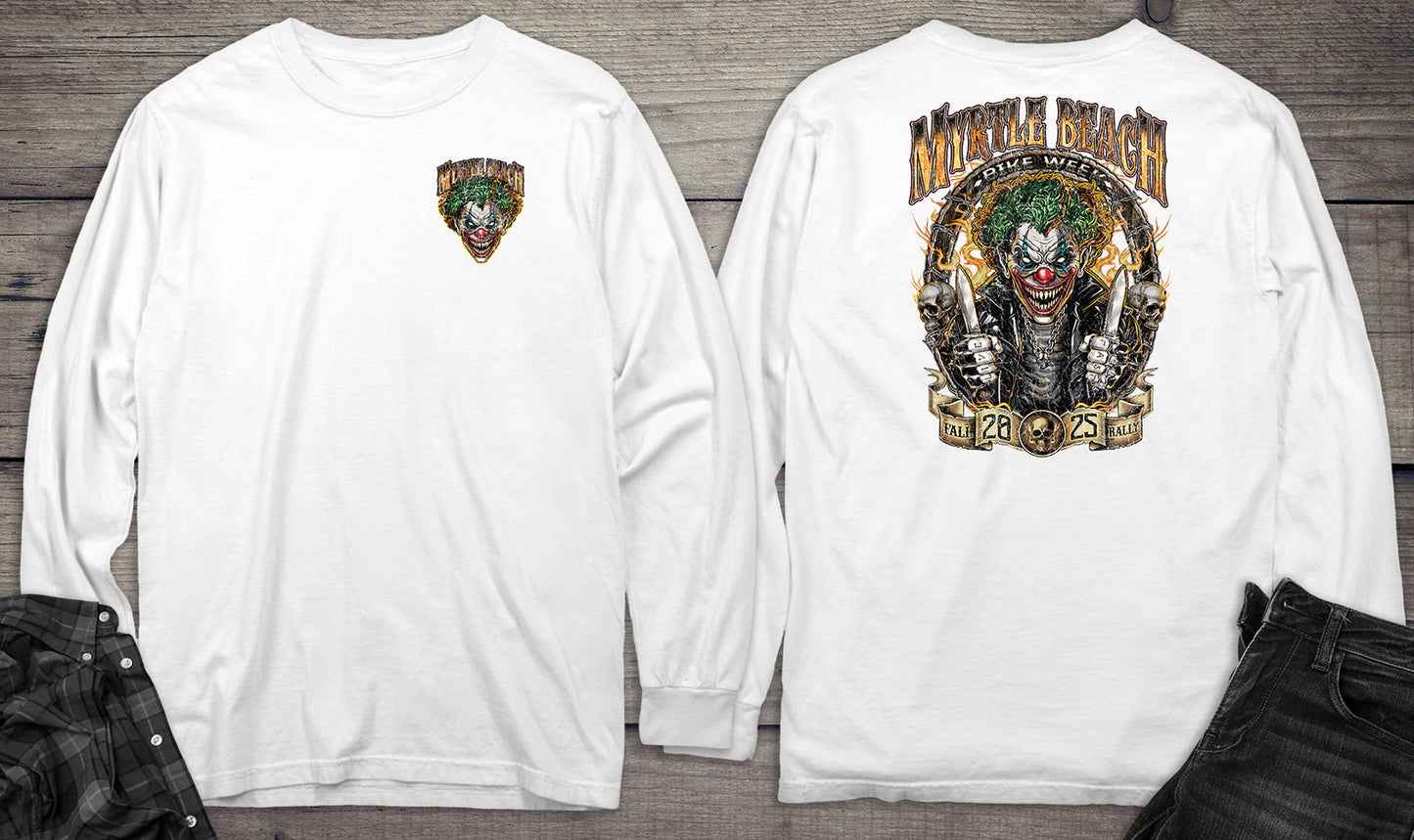 Myrtle Beach Clown Long Sleeve Tee