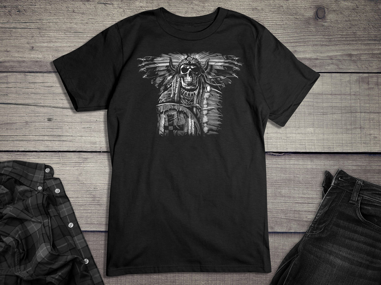 Indian Skull T-Shirt