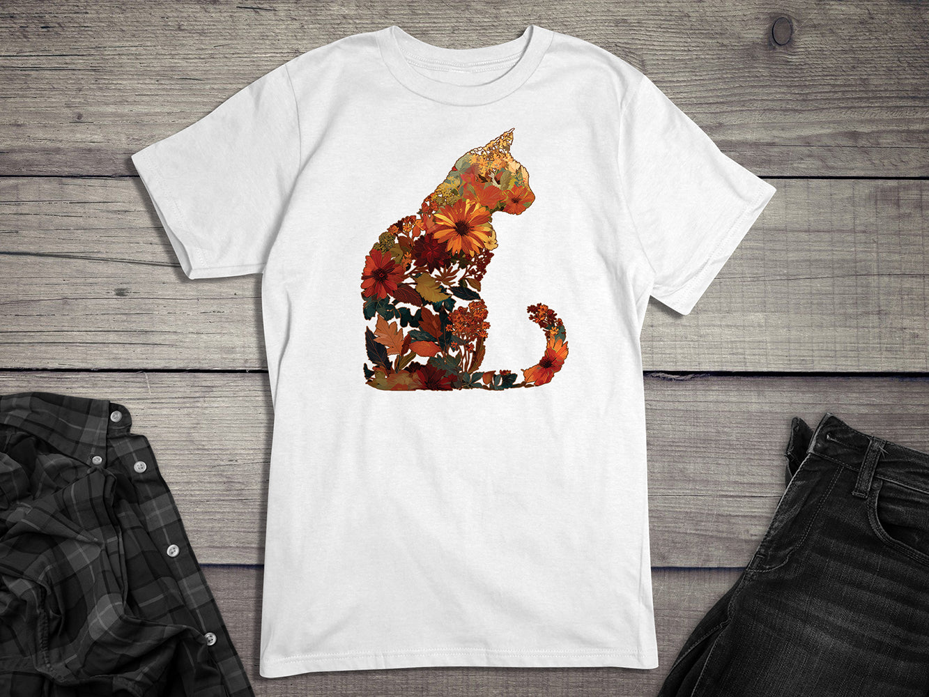 Fall Cat T-Shirt