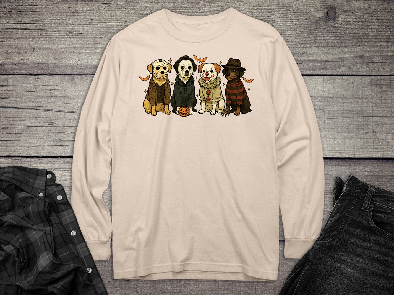 Horror Dogs Long Sleeve Tee