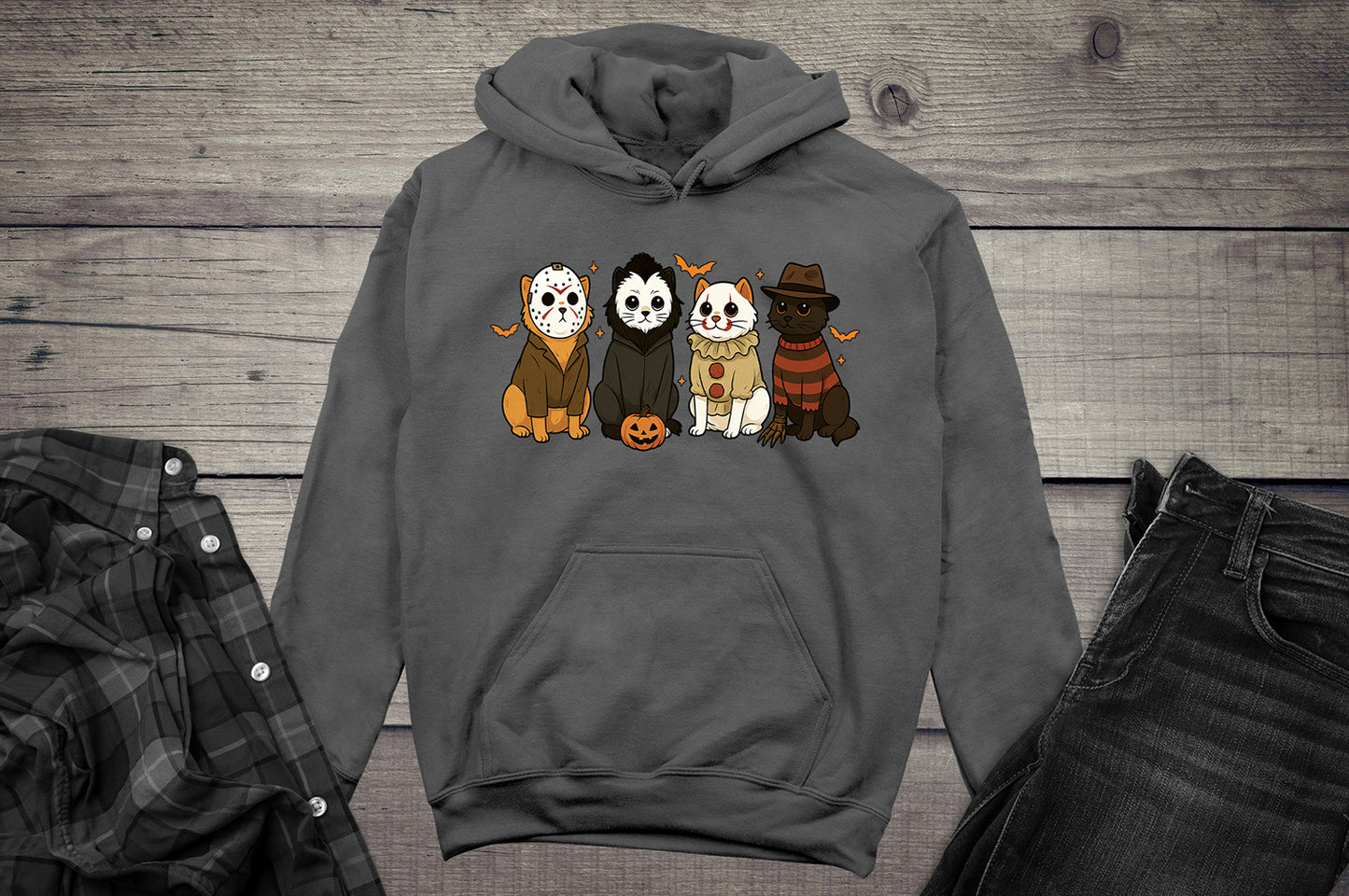 Horror Cats Hoodie