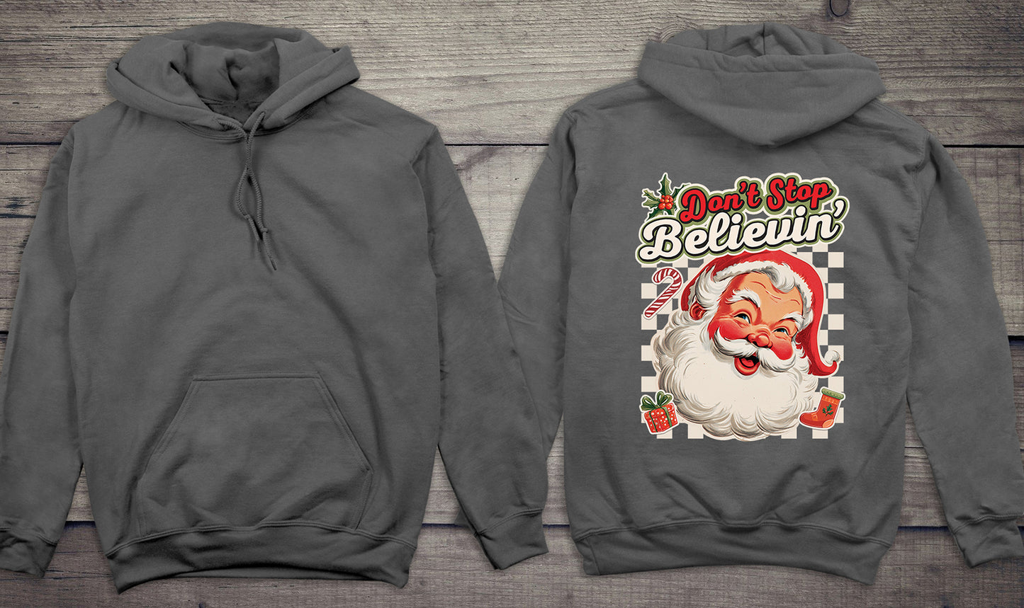 Don't Stop Santa Hoodie