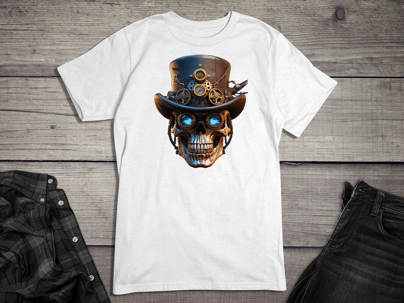 Steampunk Skull T-Shirt