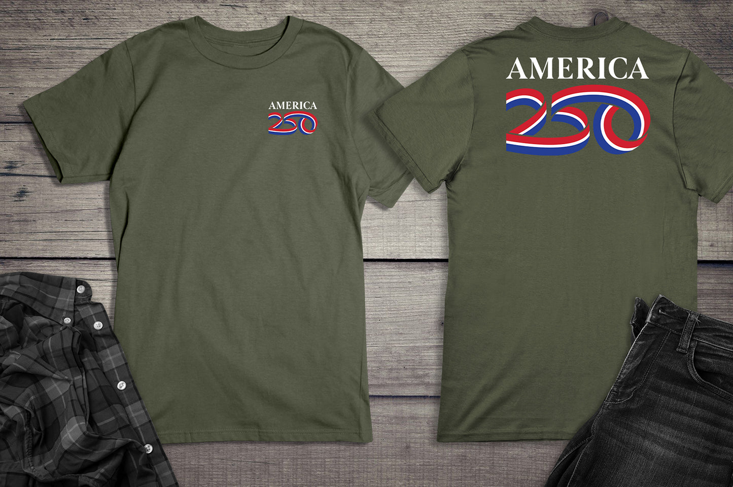 Official USA 250 White T-Shirt