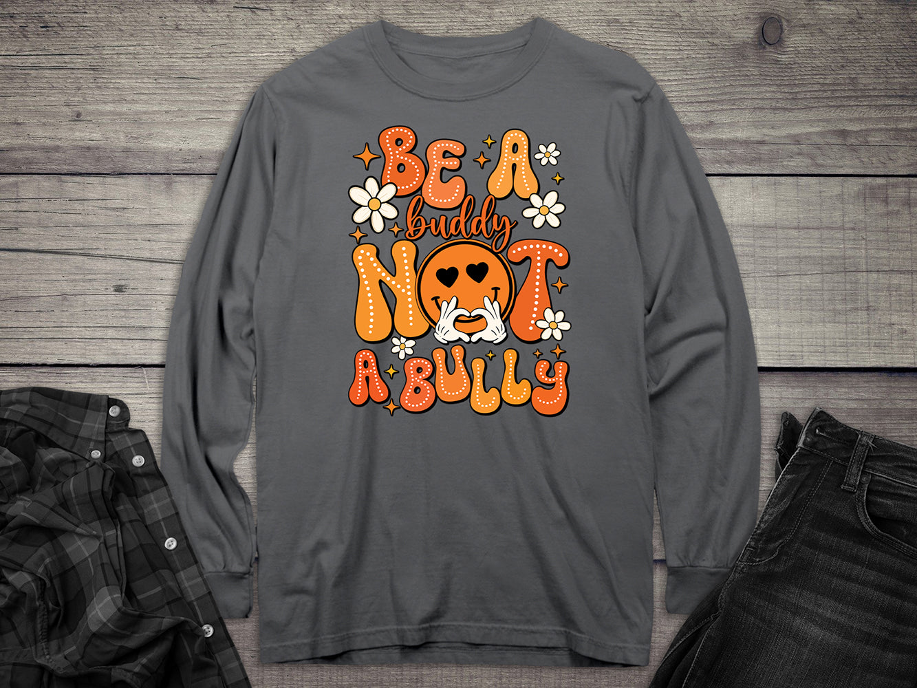 Be A Buddy Long Sleeve Tee