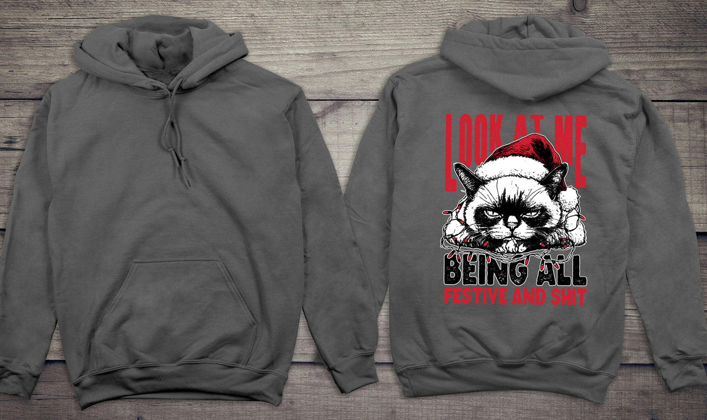 Look At Me Cat Hoodie