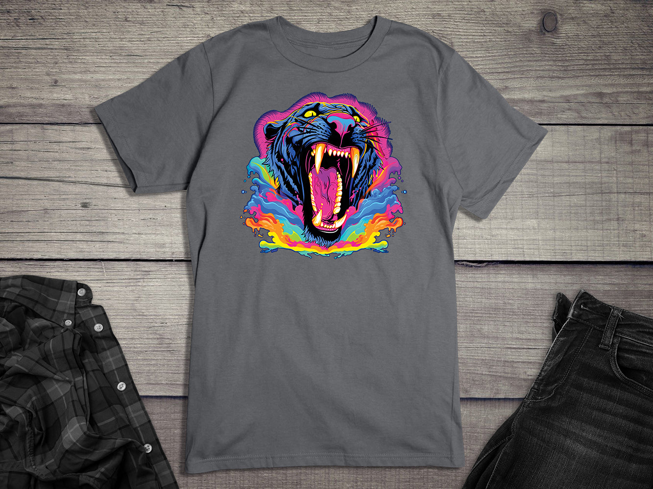 Colorful Panther T-Shirt