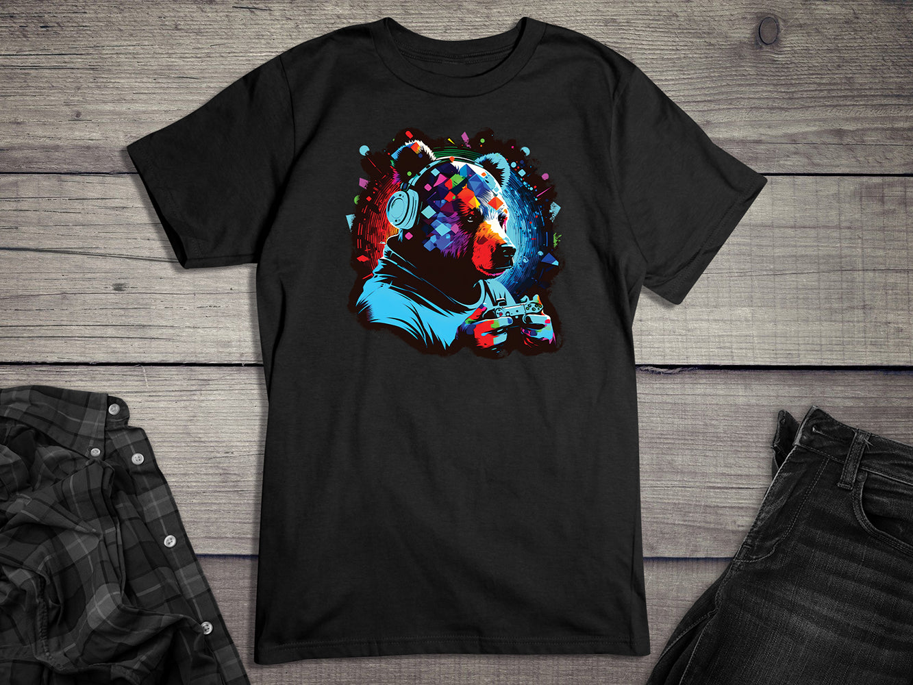 Gamer Bear T-Shirt