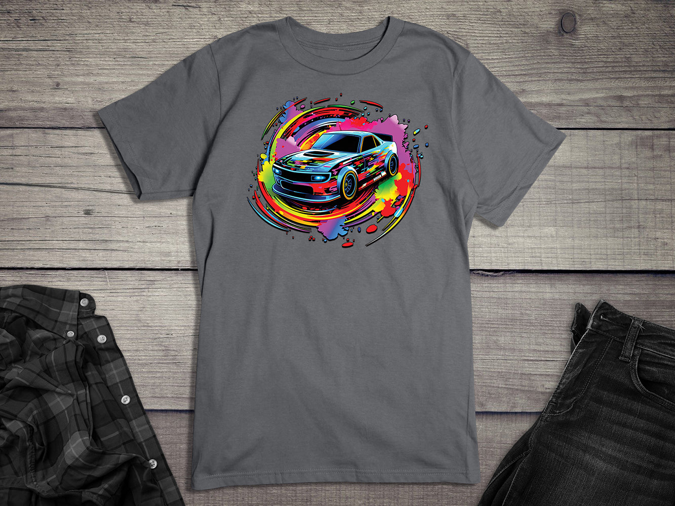 Car Swirl T-Shirt