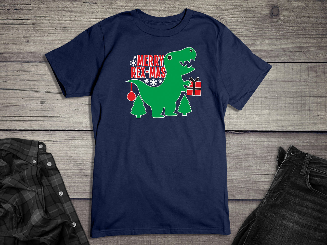 Merry Rex-Mas T-Shirt