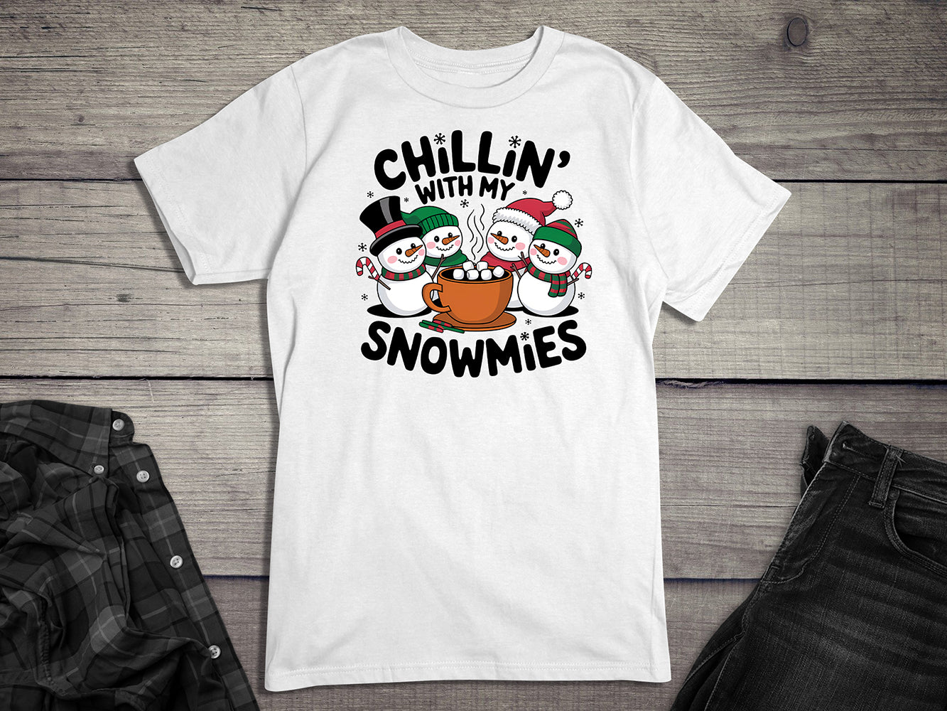 Chillin’ With My Snowmies T-Shirt