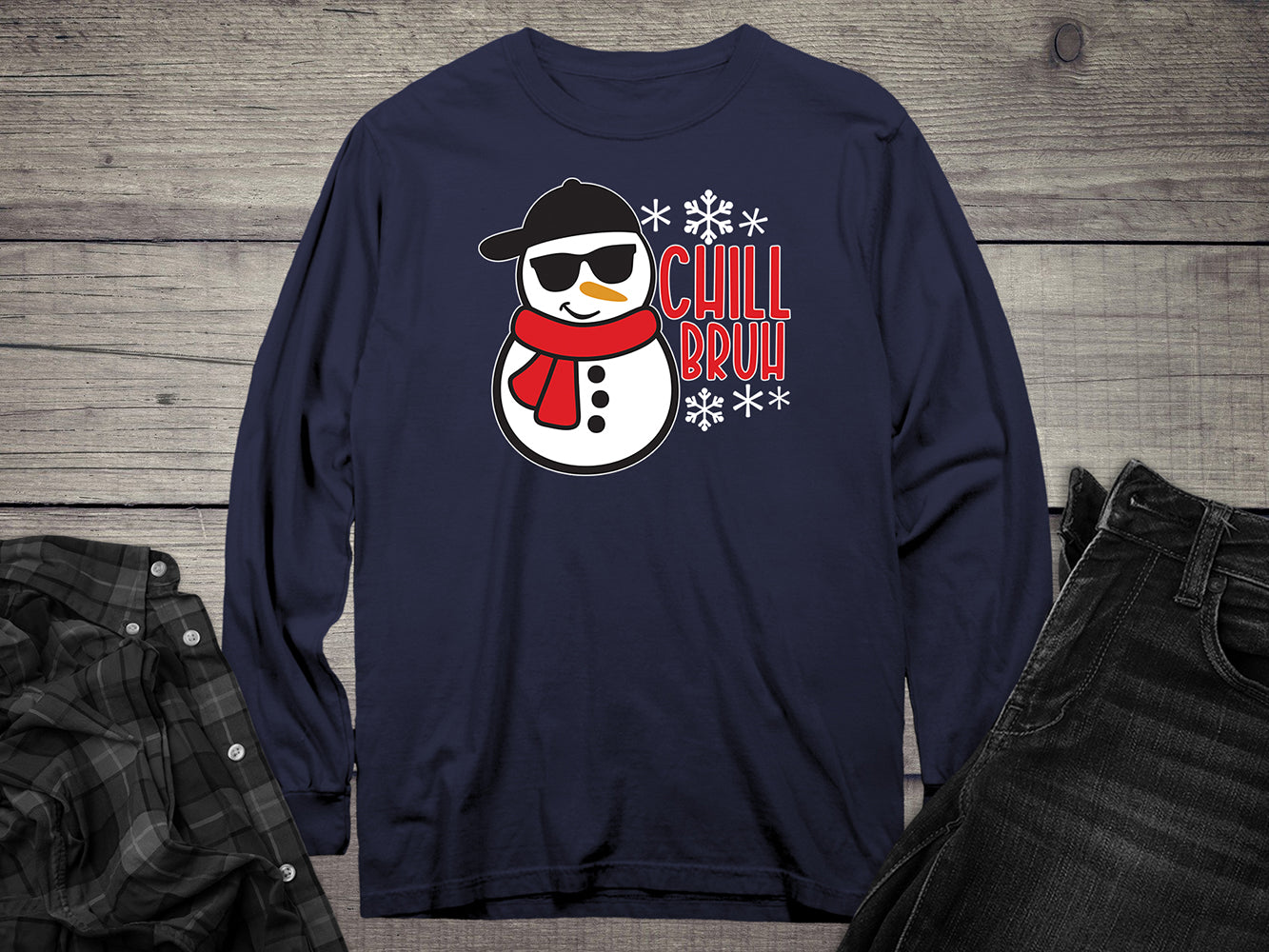 Chill Bruh Long Sleeve Tee