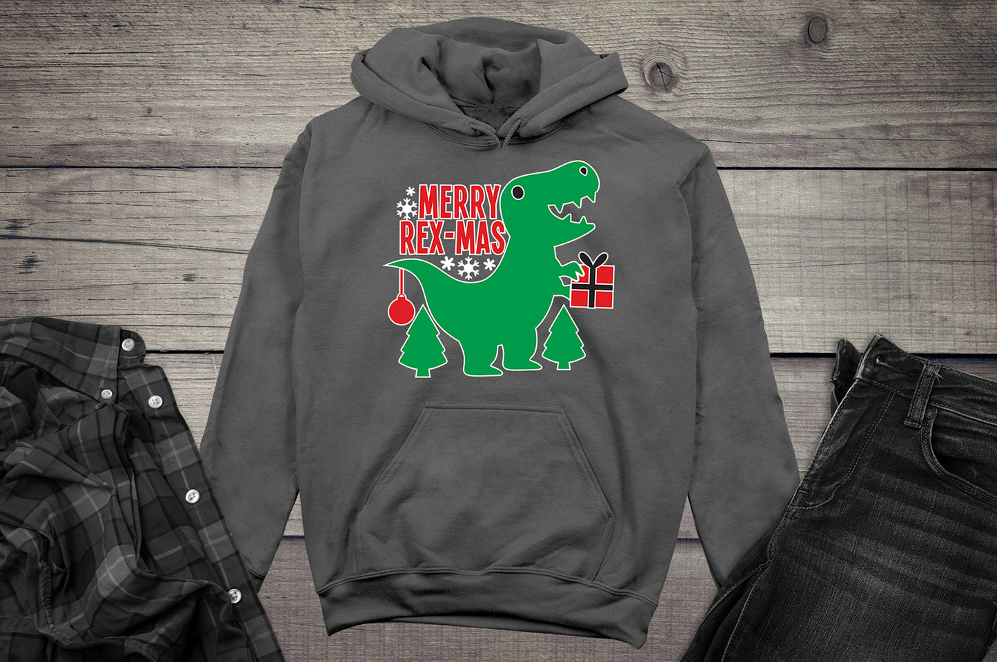Merry Rex-Mas Hoodie
