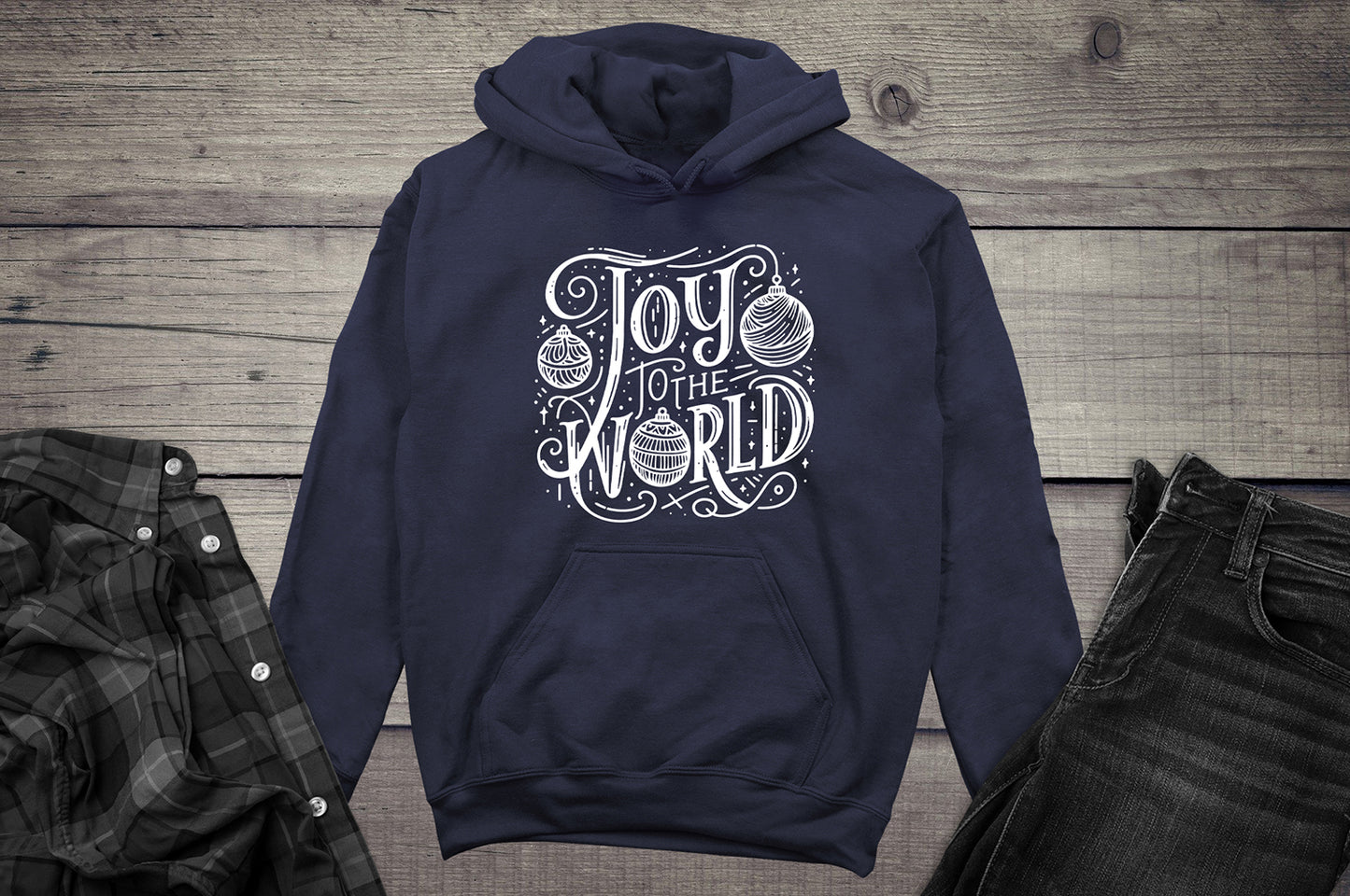 Joy To The World Ornaments Hoodie
